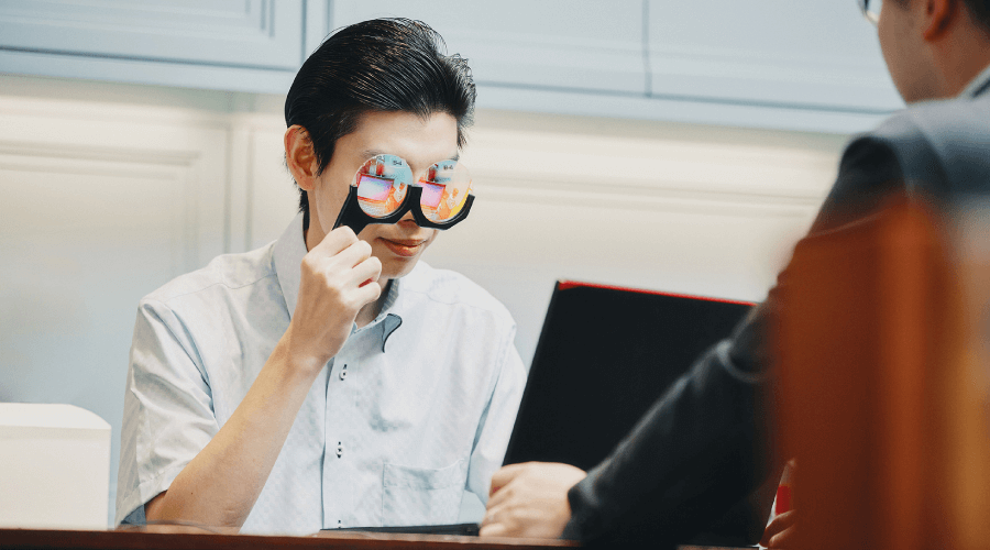 レンズ体験・選定