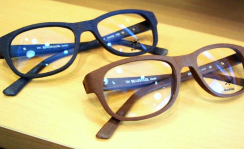 ウッディなメガネ