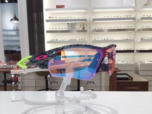 度付き製作事例　OAKLEY OCE ×NXT PLUS55+ﾌﾞﾙｰﾐﾗｰ