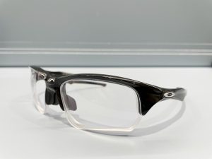 度付き製作事例　OAKLEY FLAK BETA×IC JAPAN　TRI クリア