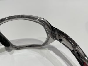 度付き製作事例　OAKLEY PLASMA×純正LENS （調光）
